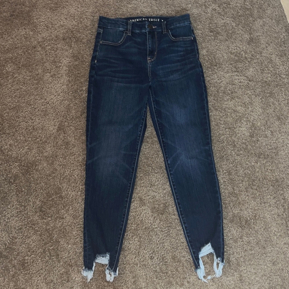 AE curvy Hi-Rise Jegging Crop